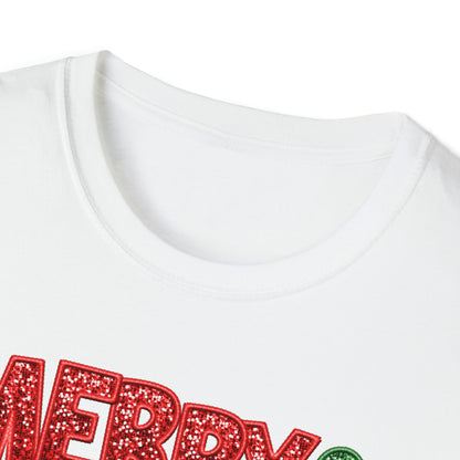 Merry & Bright Adult T-Shirt