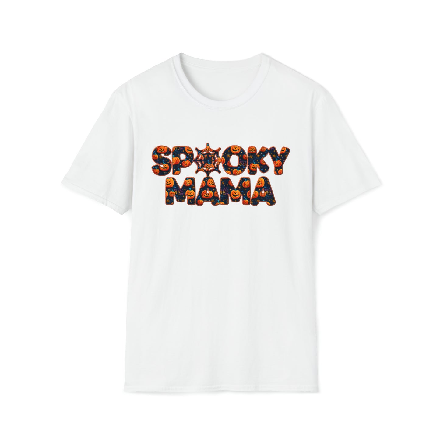 Spooky Mama, Faux Embroidery Shirt