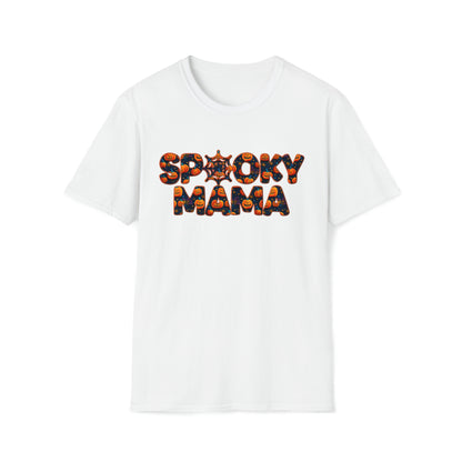 Spooky Mama, Faux Embroidery Shirt