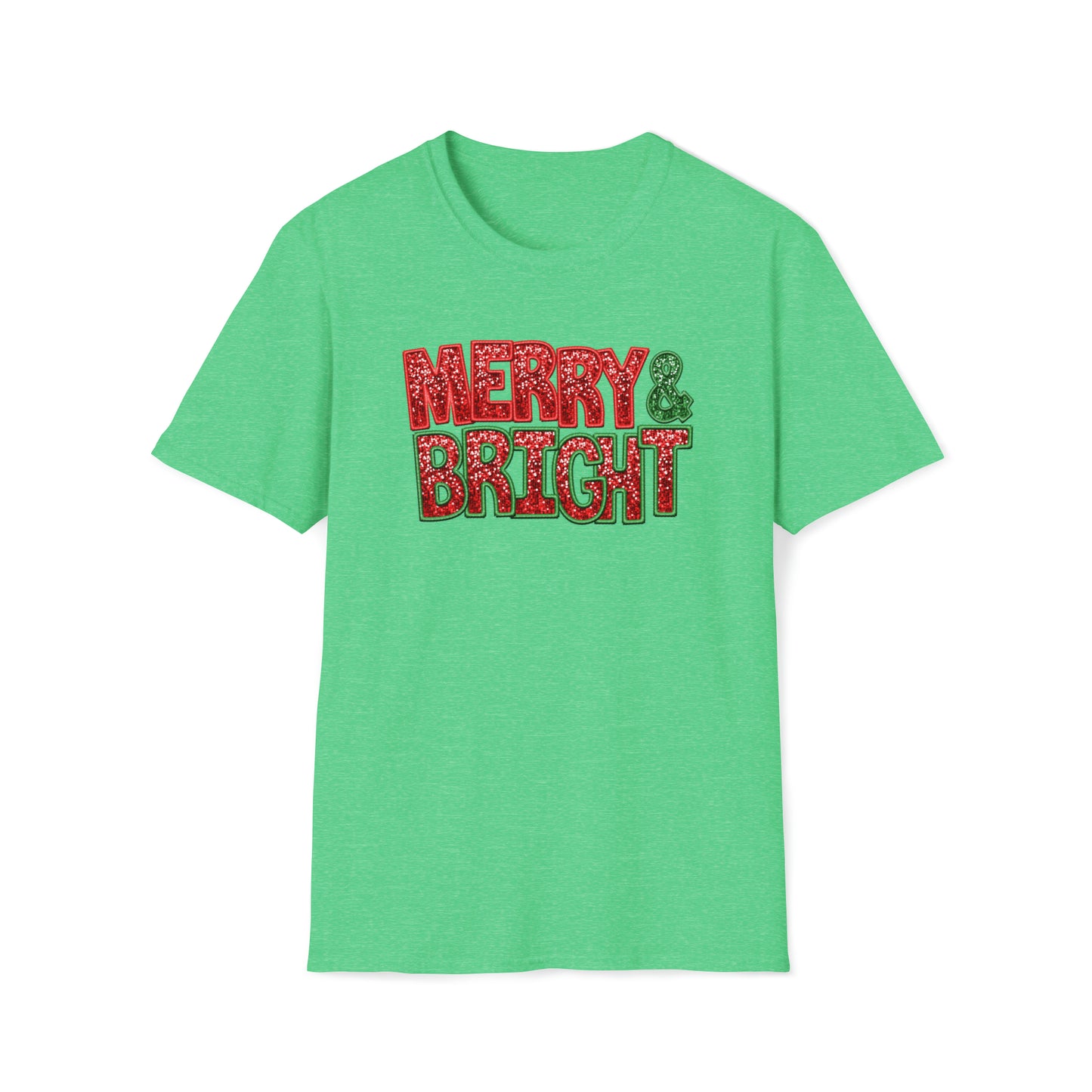 Merry & Bright Adult T-Shirt