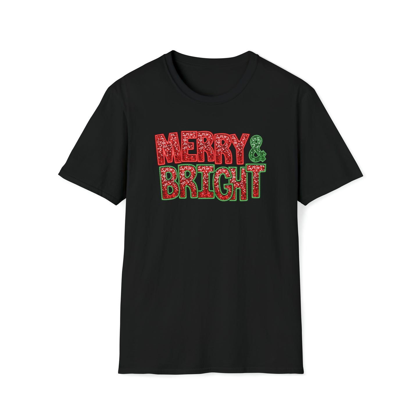 Merry & Bright Adult T-Shirt