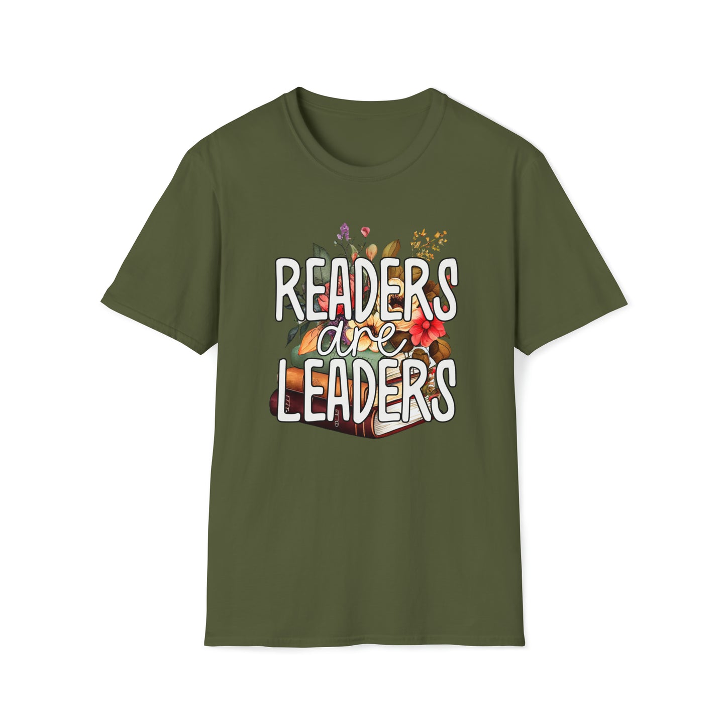Readers are Leaders Adult T-Shirt