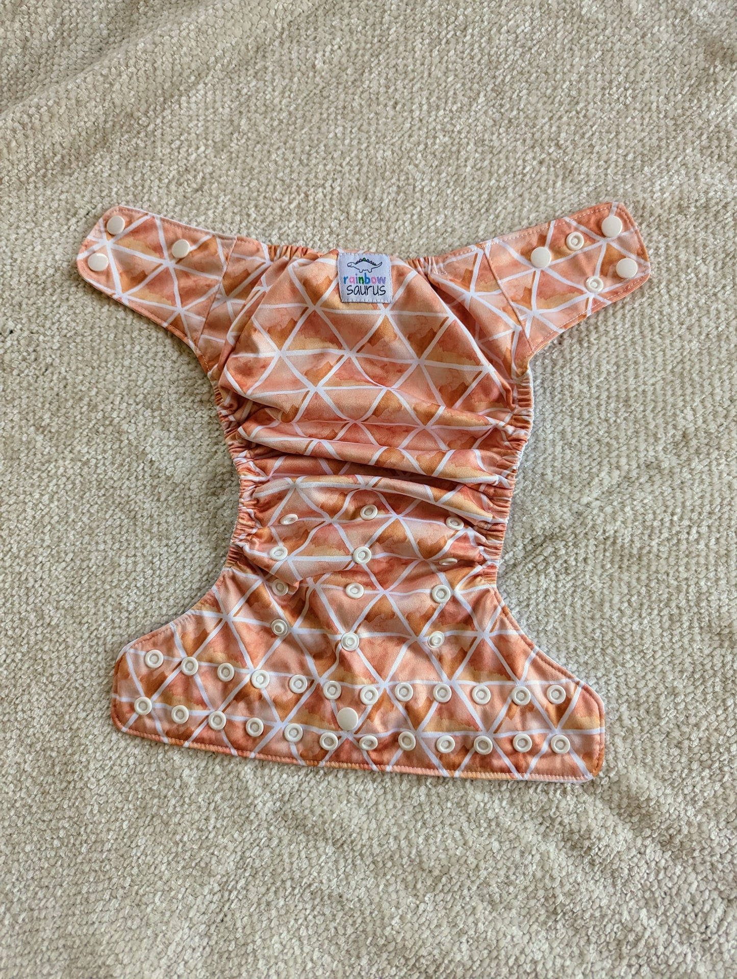 Rainbowsaurus - pTRIModactyl Fit - Summer Vibes - Coral Tiles