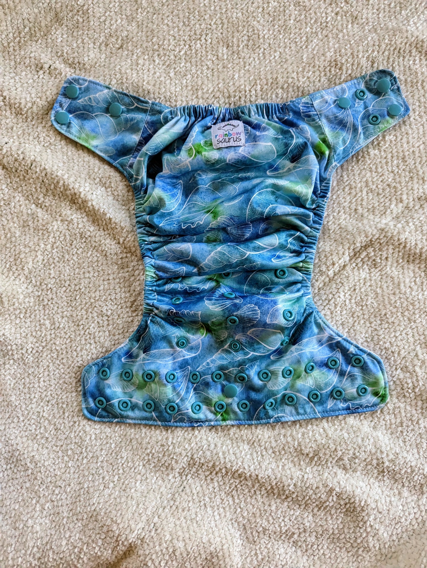 Rainbowsaurus - pTRIModactyl Fit - Summer Vibes - Seashells