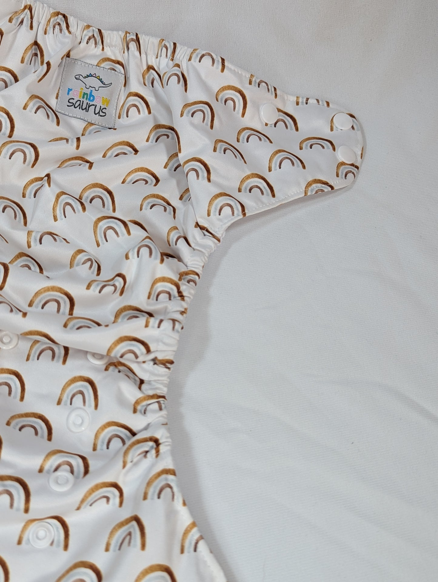 Rainbowsaurus - ECOsaurus Fit - 100 Acre Forest - Boho Neutral Rainbow