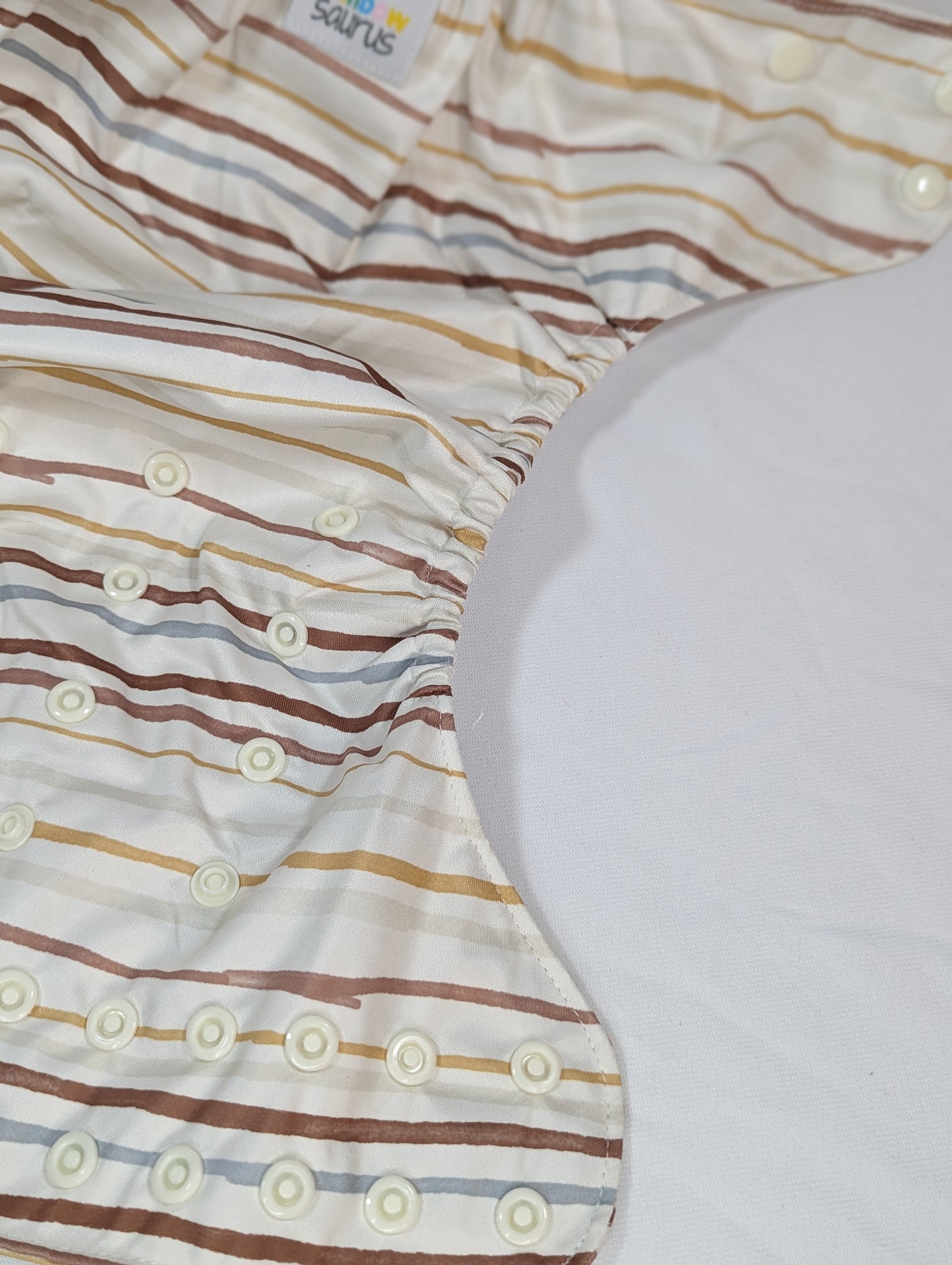 Rainbowsaurus - ECOsaurus Fit - 100 Acre Forest - Boho Stripes
