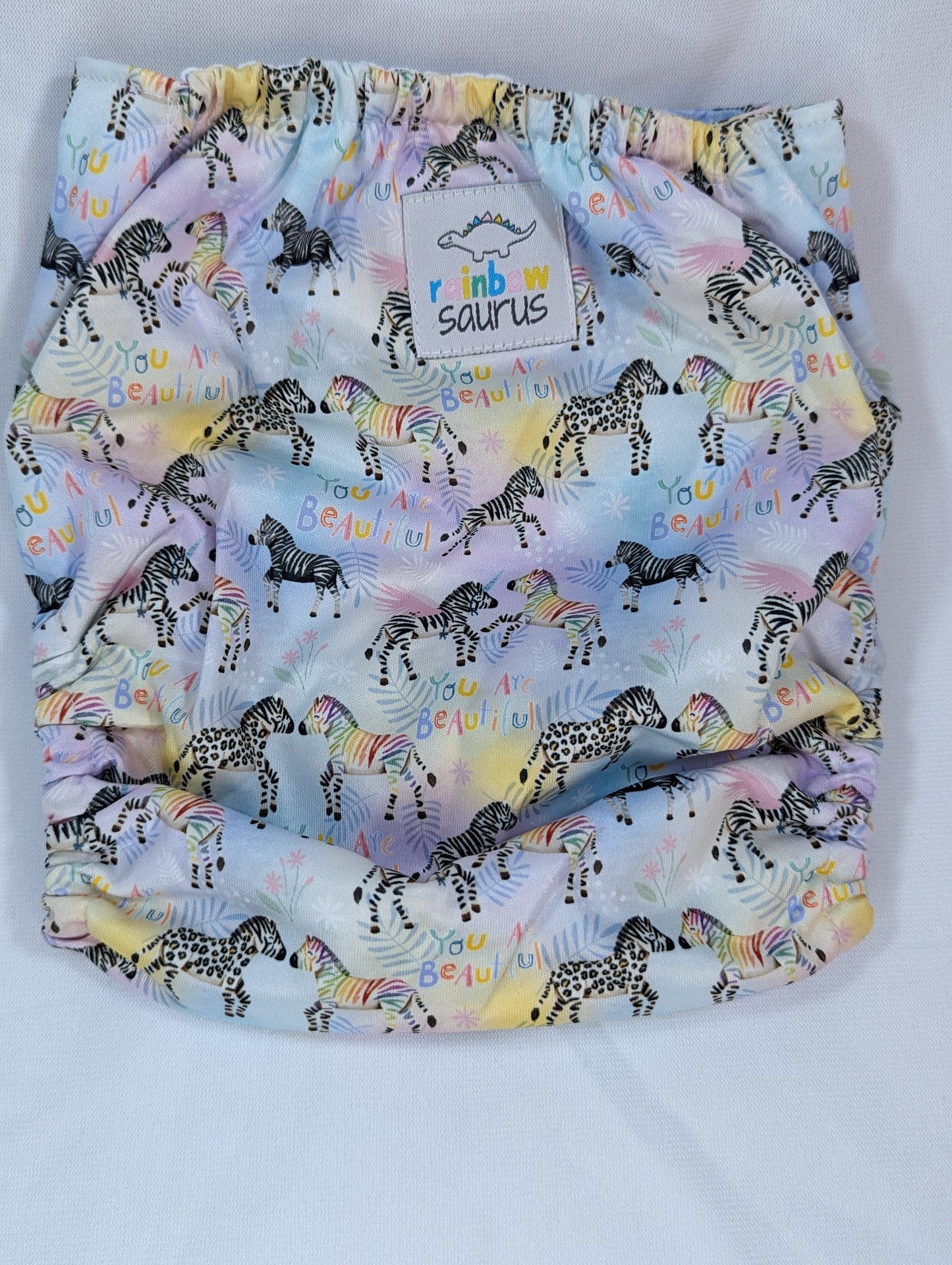 Rainbowsaurus - ECOsaurus Fit - It Builds Character - You Are Beautiful