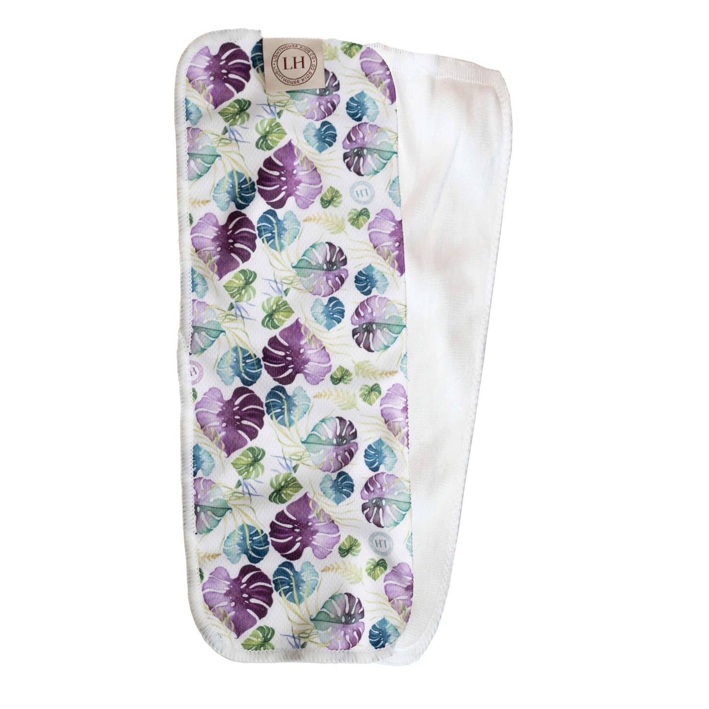 Lighthouse Kids Company | Cloth Diapers | Cloth Nappy - Bamboo Velour and AWJ Cloth Liner 6-Pack - Leaves