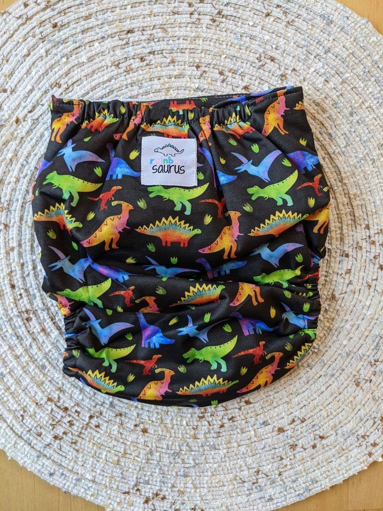 Rainbowsaurus - ECOsaurus Fit - SO MANY DINOS!!! - Watercolor Rainbowsaurs