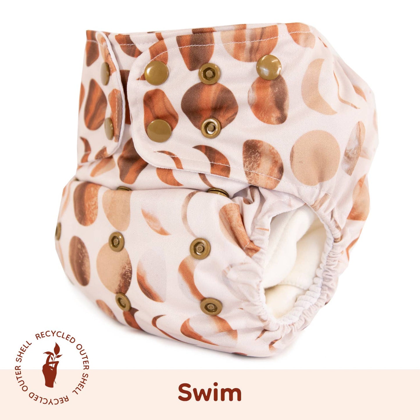 Lighthouse Kids - SIGNATURE Swim Cloth Diaper - Moon Mars