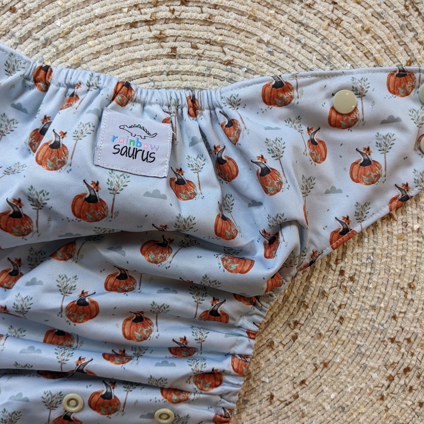 Rainbowsaurus - ECOsaurus Fit - BOO Yeah - Autumn Badgers