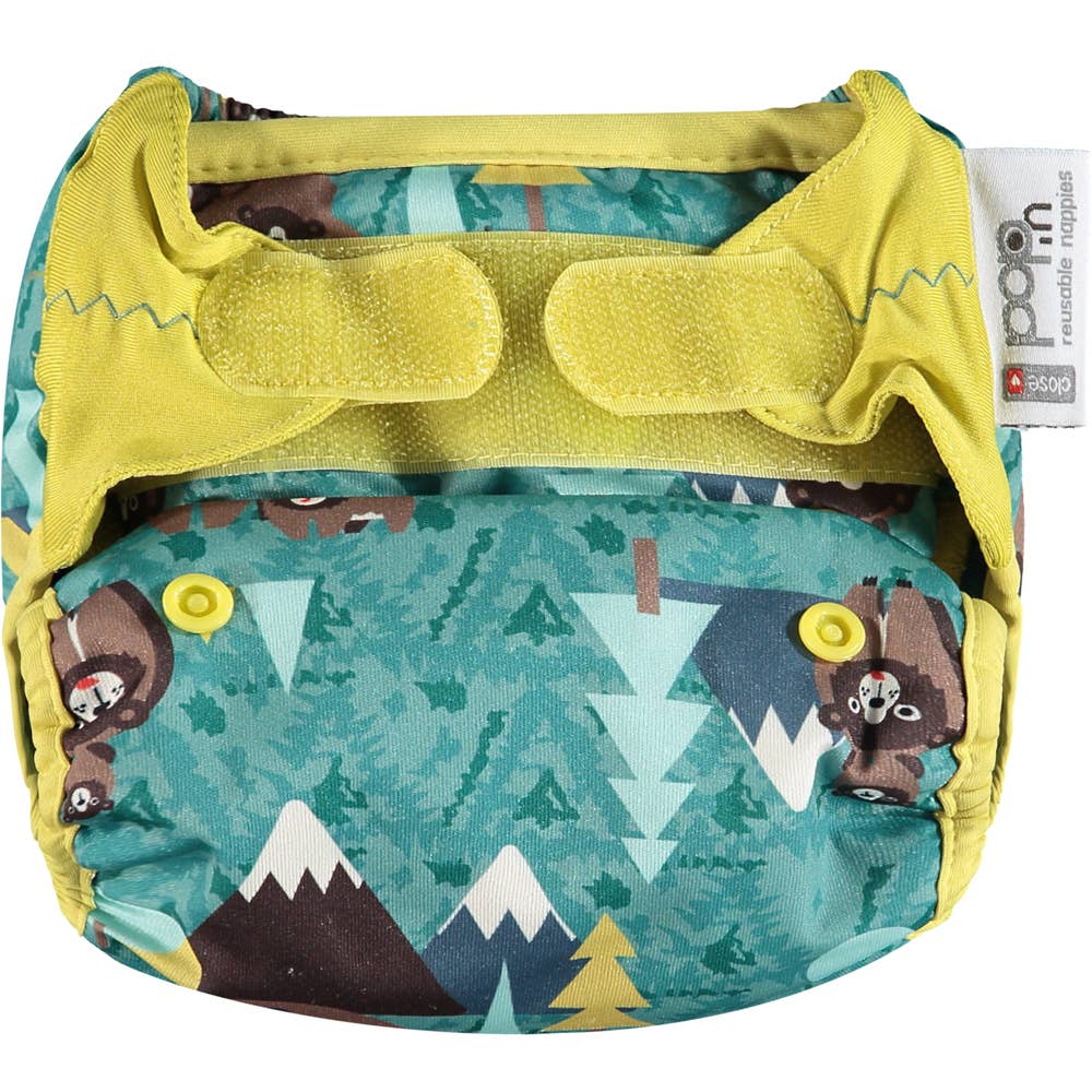 Close Pop-in Hook and Loop - Bear