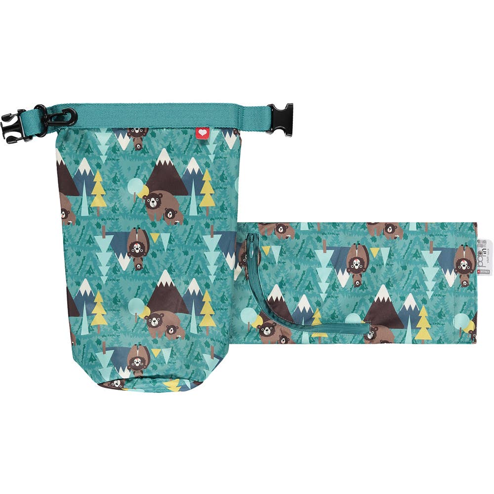 Close Pop-in Stuff Sack Wet Bag - Bear