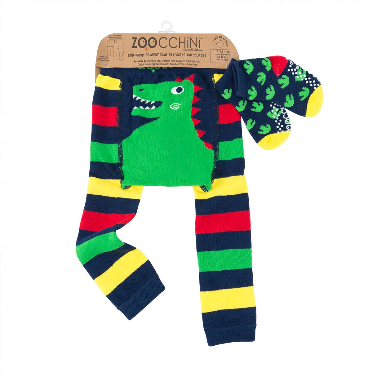 Devin the Dinosaur Legging and Sock Set