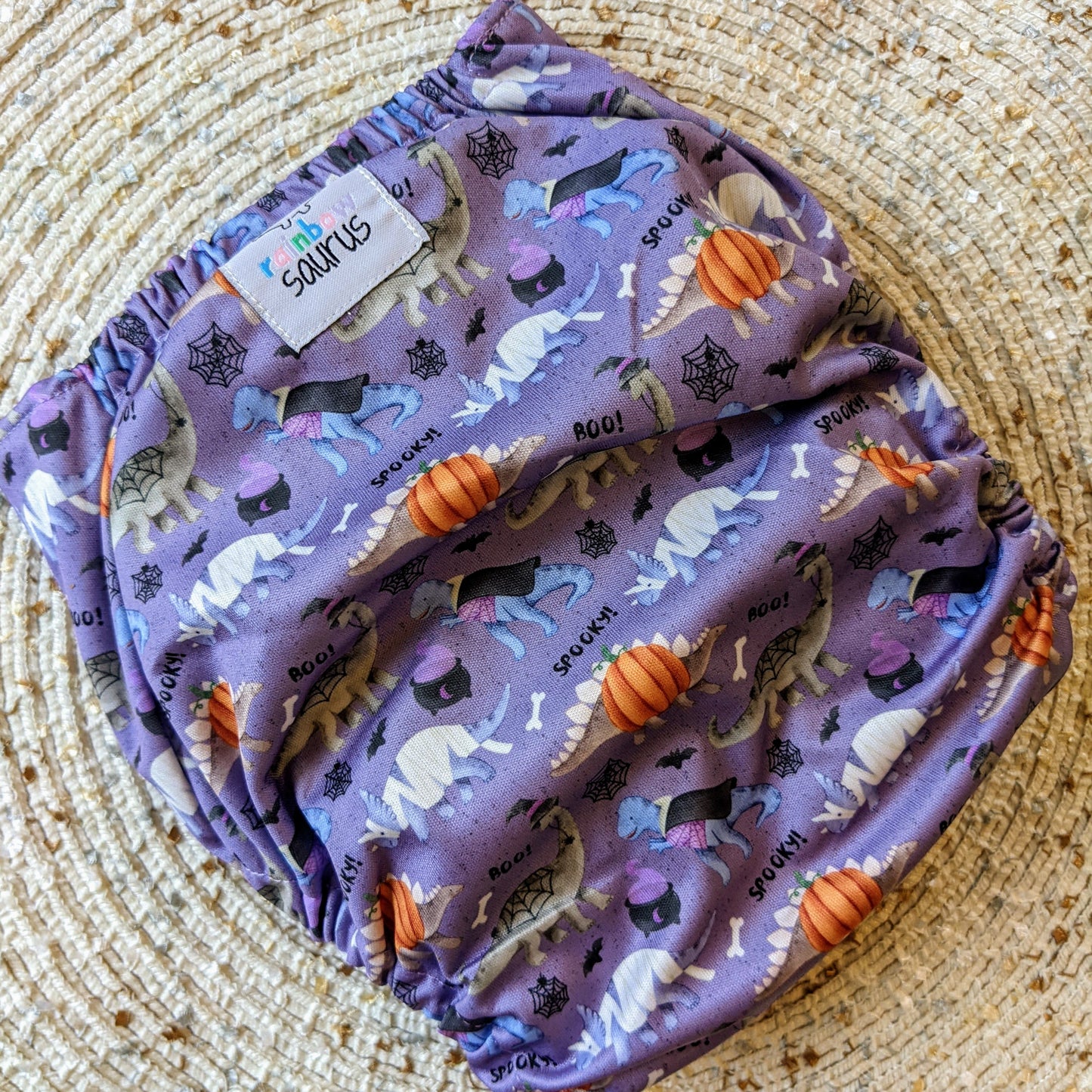 Rainbowsaurus - ECOsaurus Fit - BOO Yeah - Halloween Dinos