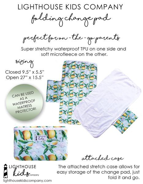 Lighthouse Kids - Change Pad - Cosmic Seas
