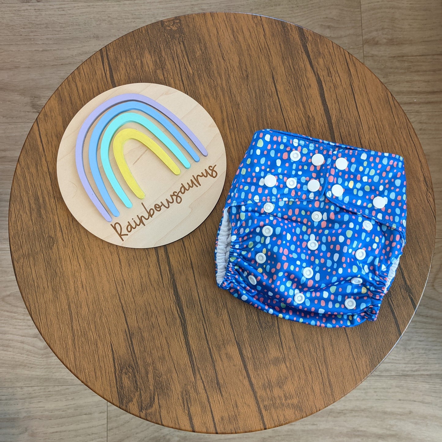 Rainbowsaurus - pTRIModactyl Fit - Brights - Dandy Dots