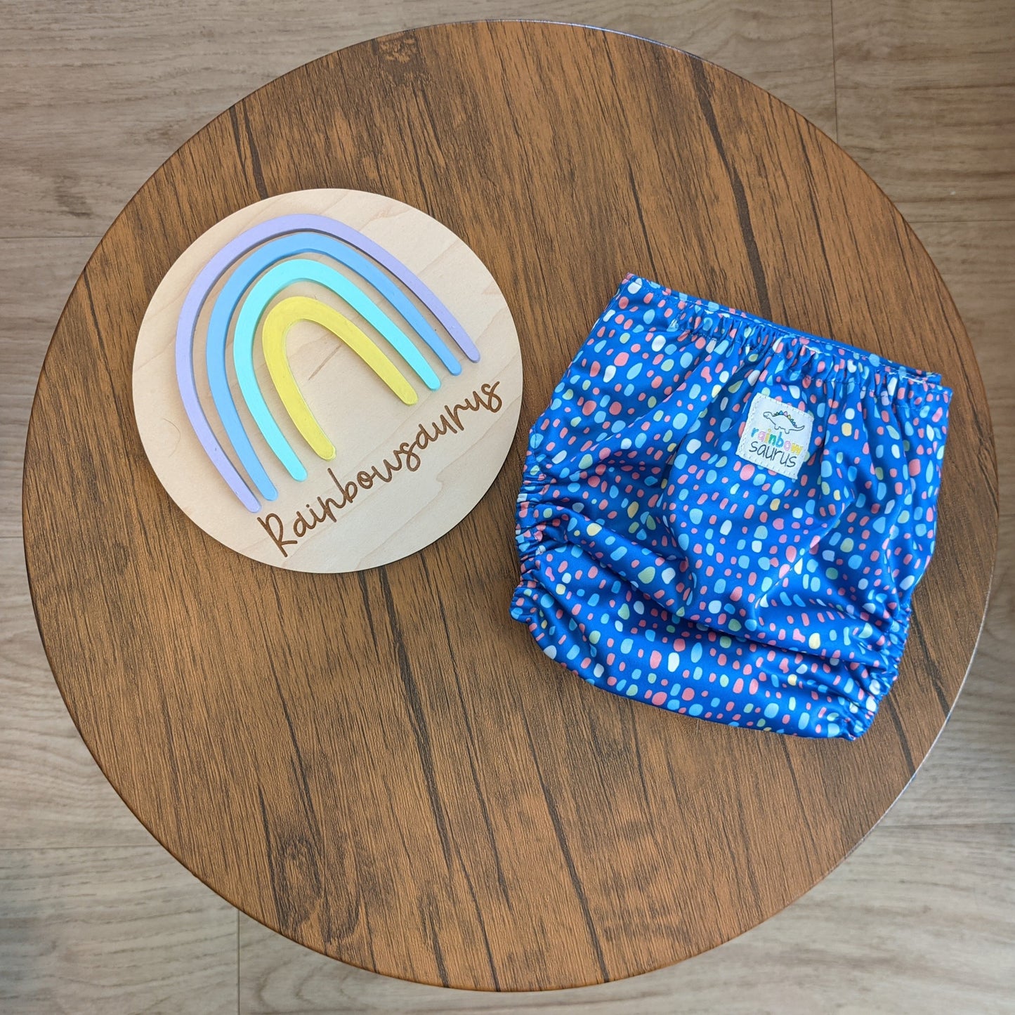Rainbowsaurus - pTRIModactyl Fit - Brights - Dandy Dots