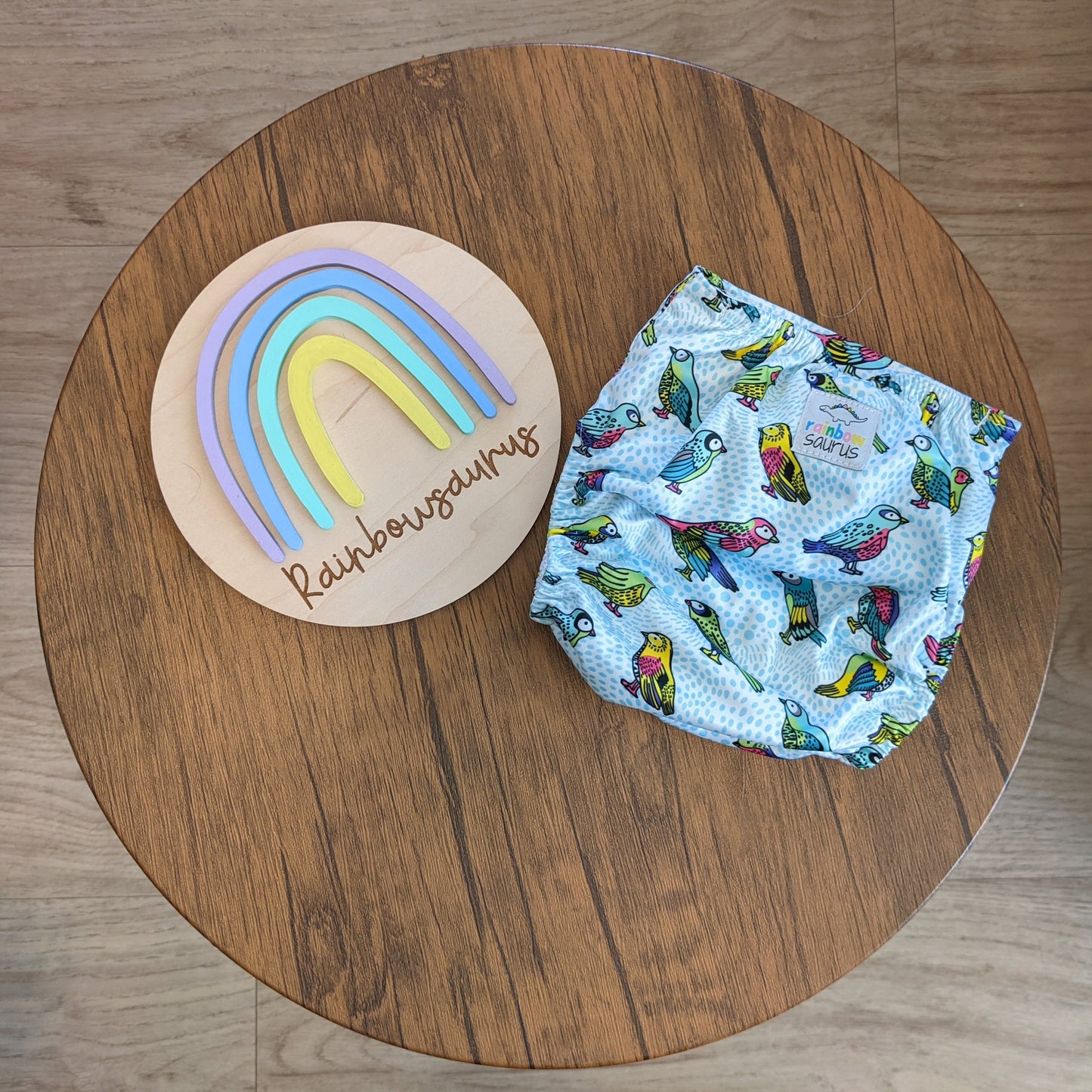 Rainbowsaurus - pTRIModactyl Fit - Brights V2 - Absurd Birds