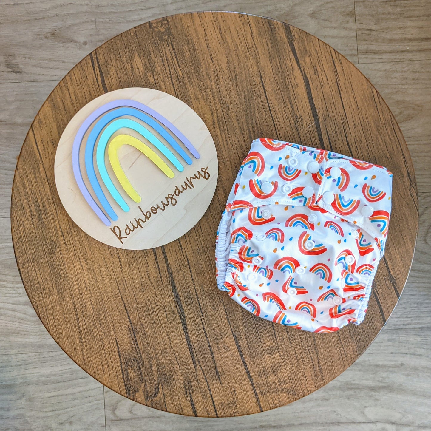Rainbowsaurus - pTRIModactyl Fit - Brights - Radical Rainbows
