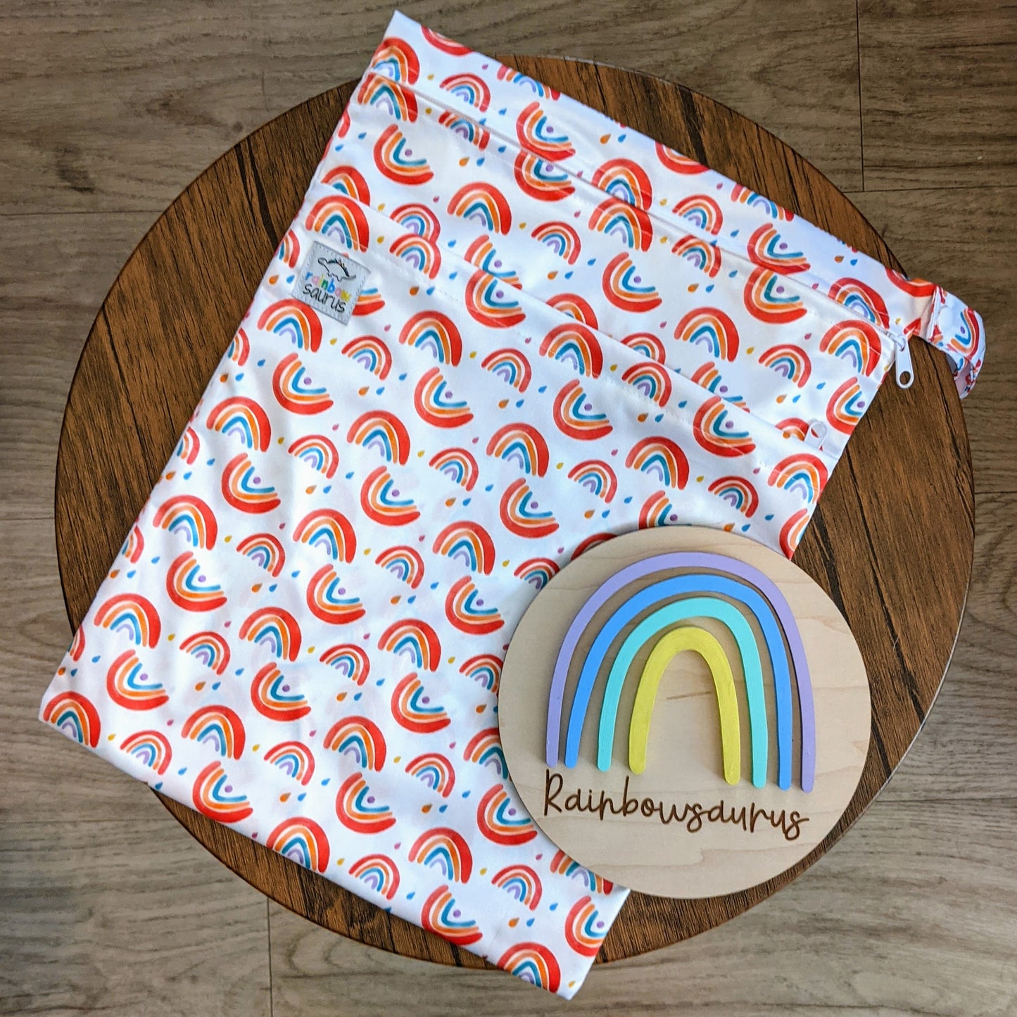 Rainbowsaurus Wetbags - Radical Rainbows