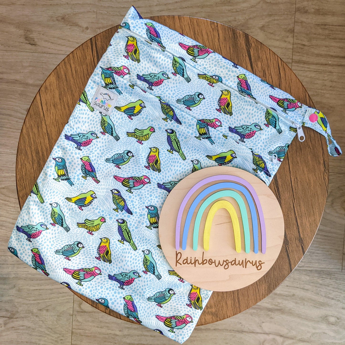 Rainbowsaurus Wetbags - Absurd Birds