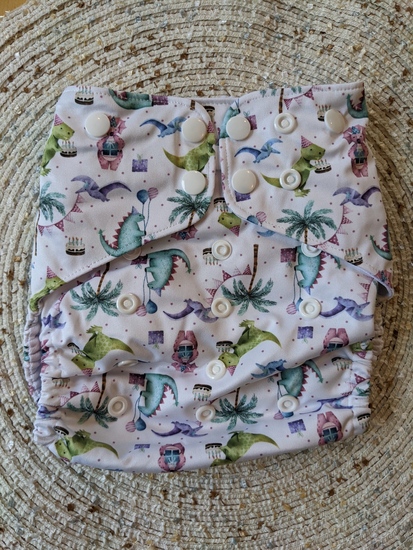 Rainbowsaurus - ECOsaurus Fit - Party Hardy - Dino Party
