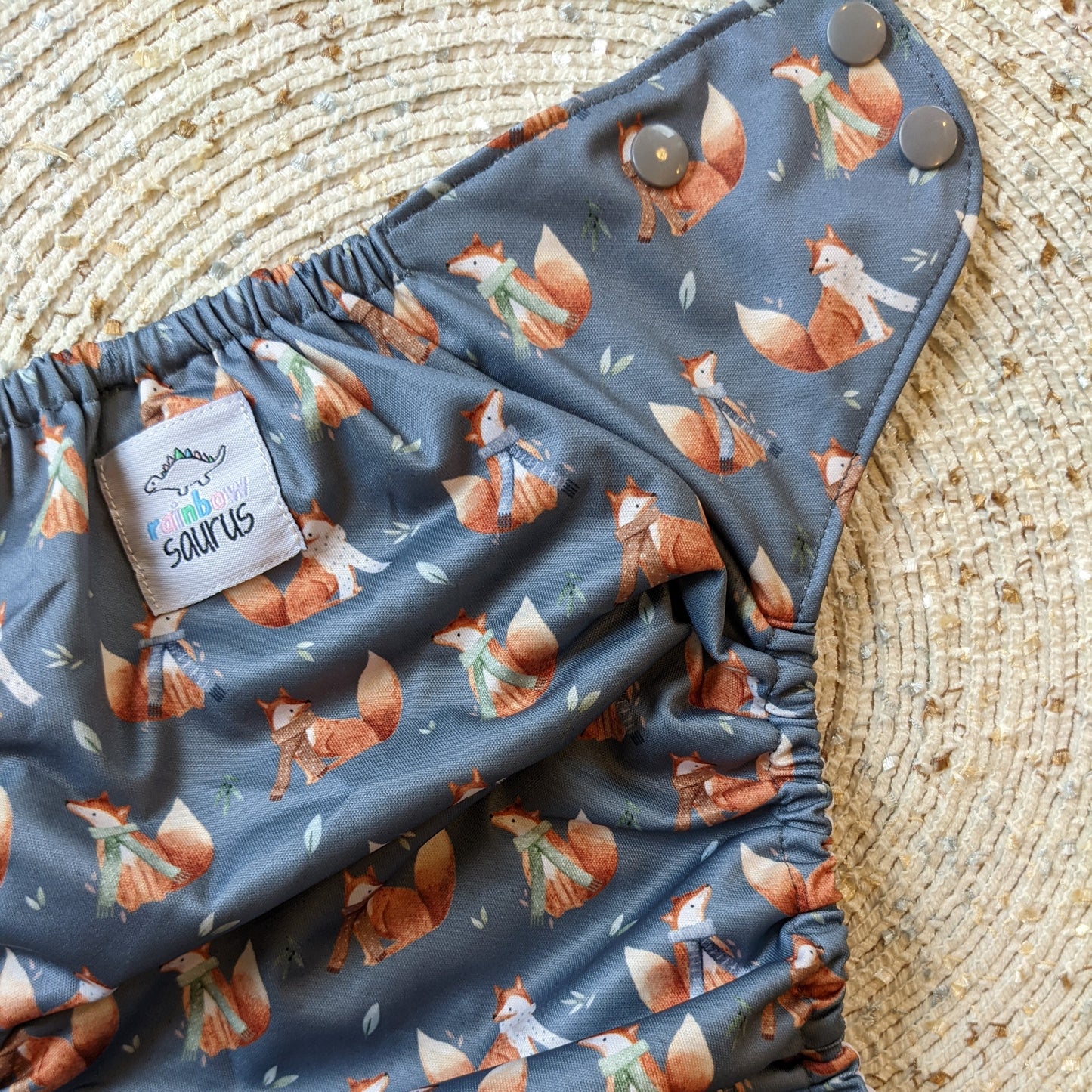 Rainbowsaurus - ECOsaurus Fit - BOO Yeah - Cozy Foxes