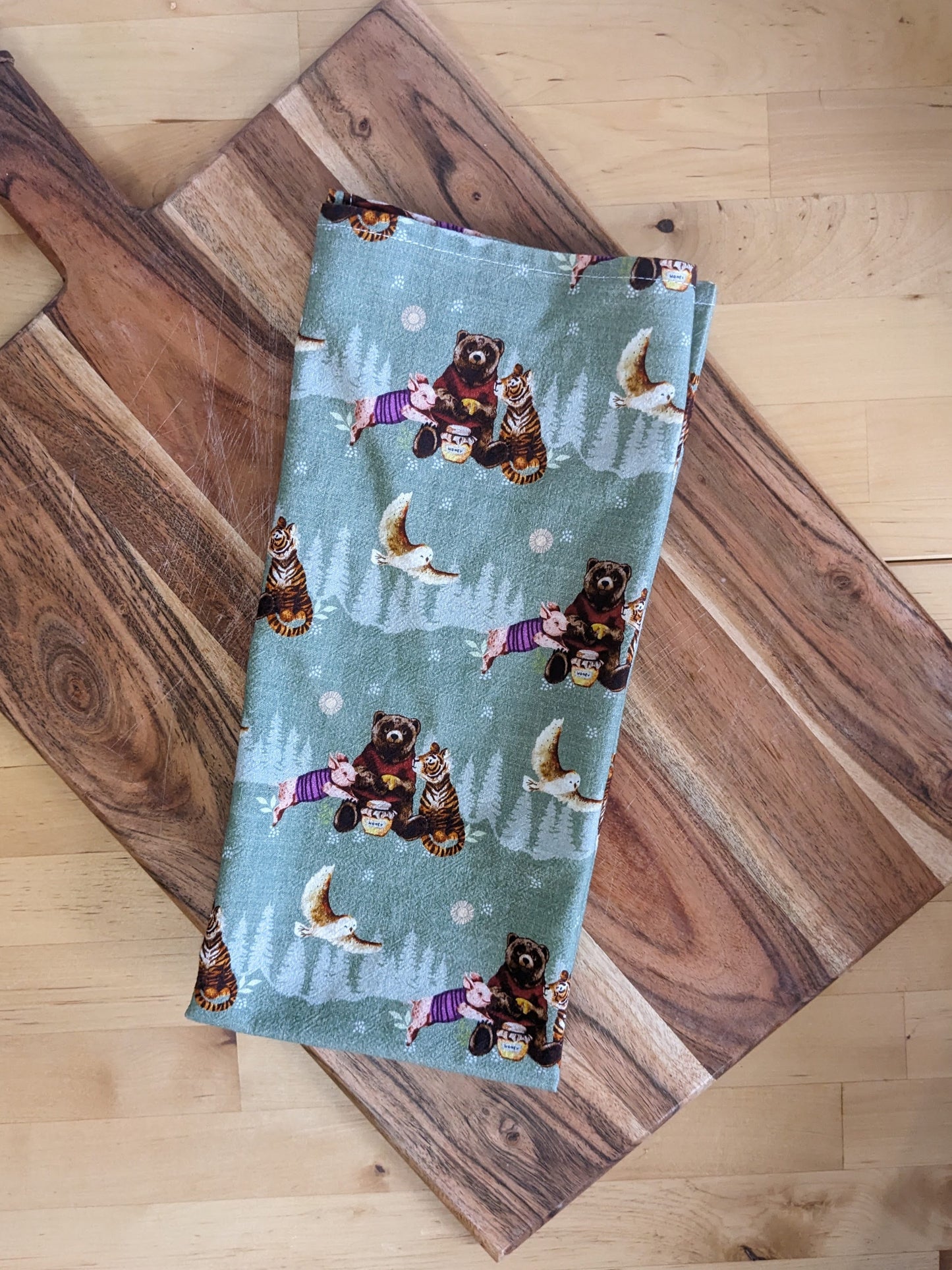 BOOSTER - Flour Sack Towels - Hundred Acre Wood