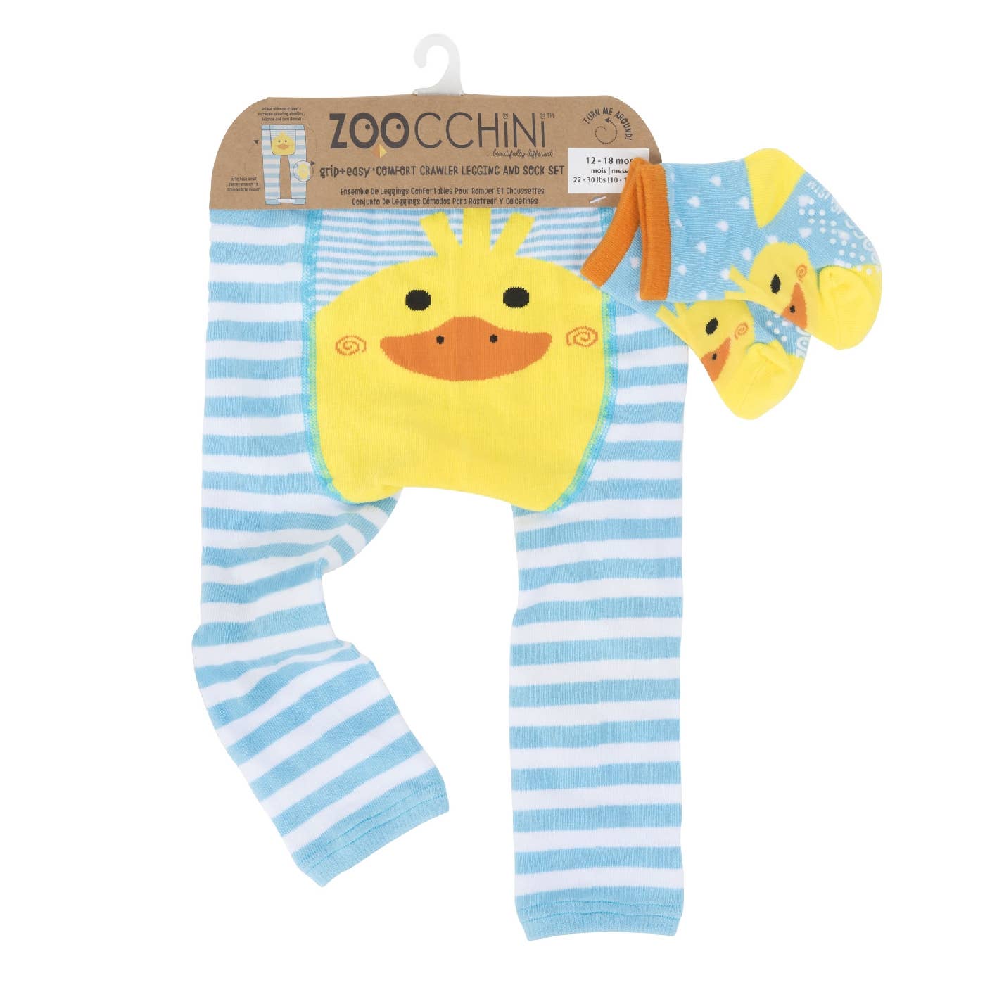 Puddles the Duck Legging and Sock Set