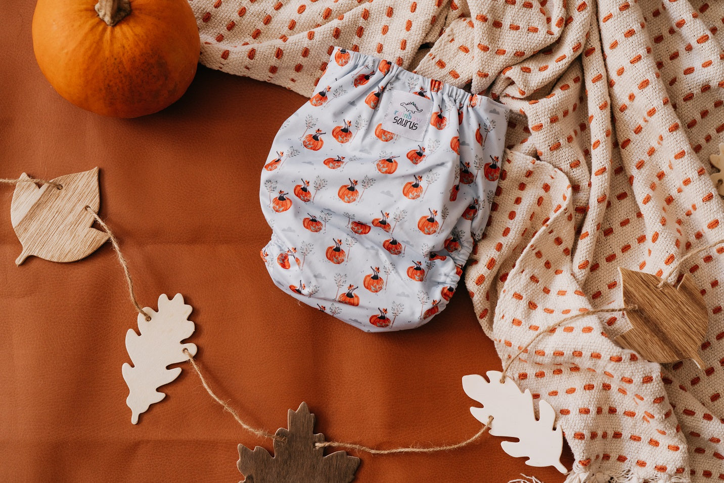 Rainbowsaurus - ECOsaurus Fit - BOO Yeah - Autumn Badgers