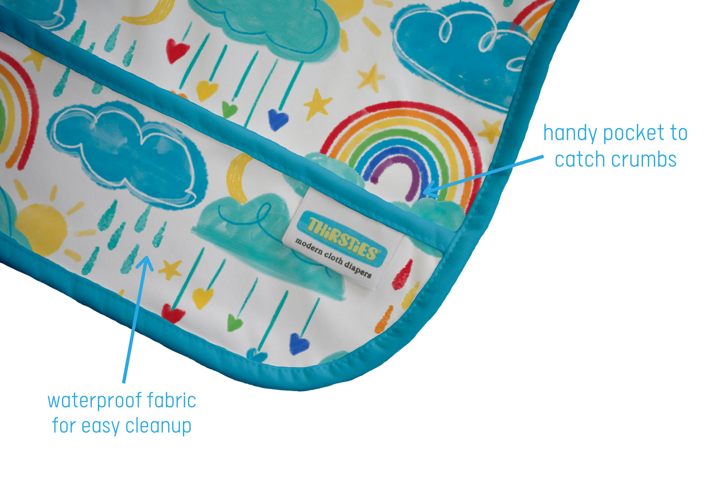 Thirsties Pocket Bib - Desert Bloom