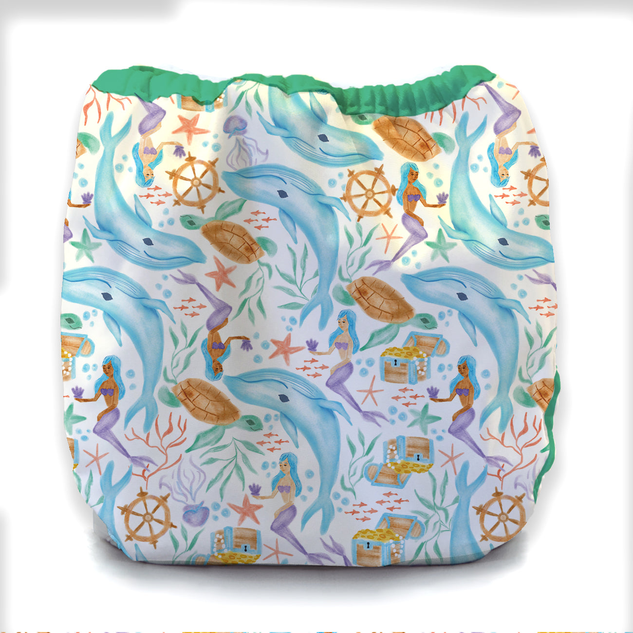 Thirsties Snap Duo Wrap - Mermaid Lagoon