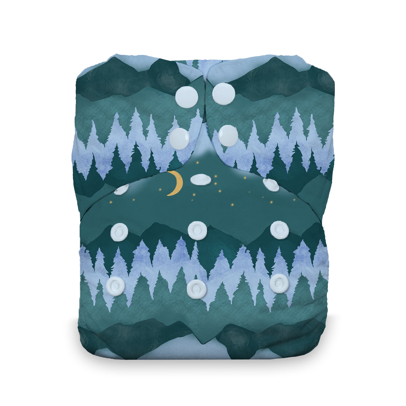 Thirsties Snap One Size All In One - Mountain Twilight