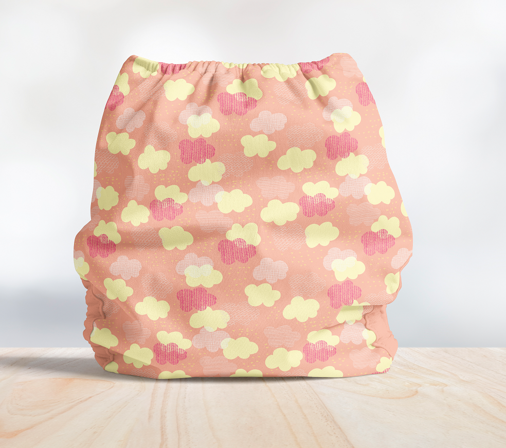 Rainbowsaurus - Cretaceous Fit - Peach Sunset