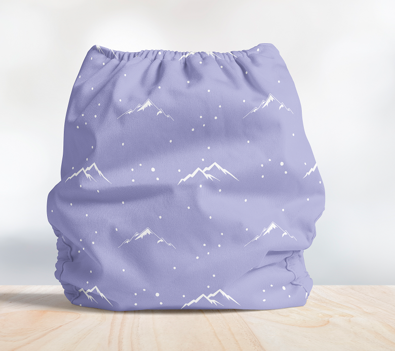 Rainbowsaurus - Cretaceous Fit - Purple Mountains Majesty