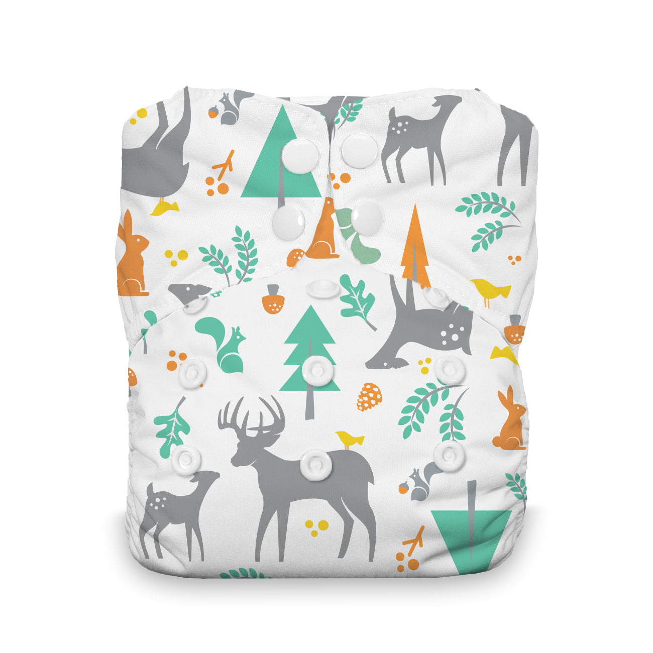 Thirsties Snap One Size All In One - Woodland