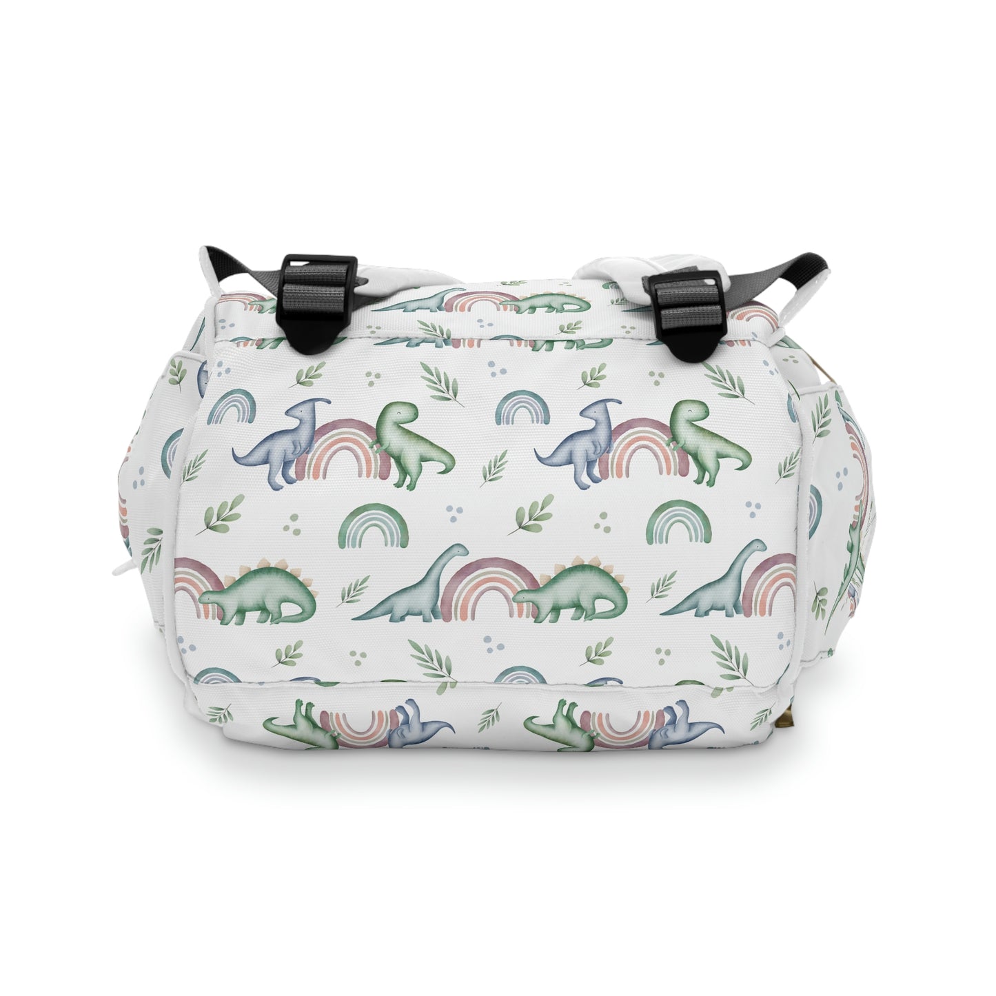Made to Order - Rainbows and Dinos - Multifunctional Diaper Backpack