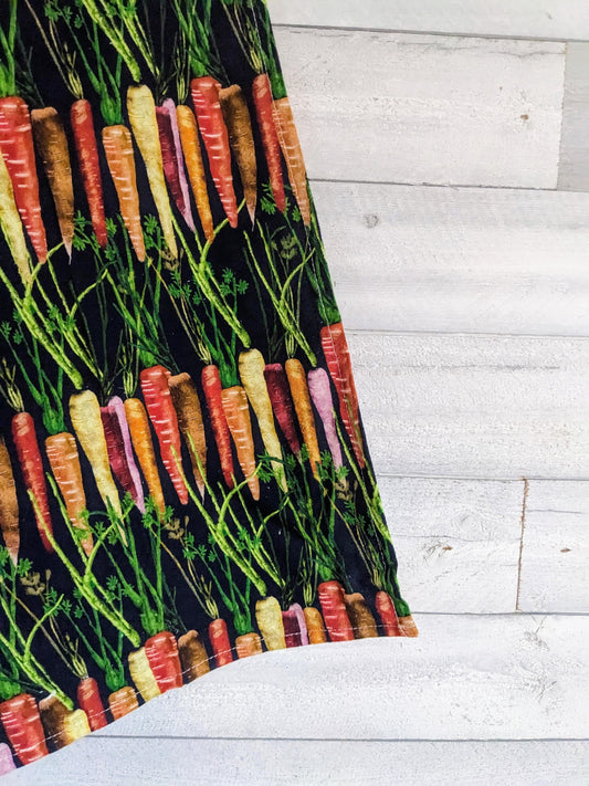 BOOSTER - Flour Sack Towels - Rainbow Carrots