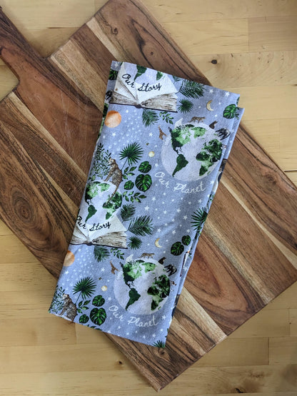 BOOSTER - Flour Sack Towels - Our Planet, Our Story