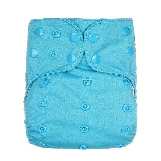 Rig n Gig - Solid Pocket Diaper - Bali Blue